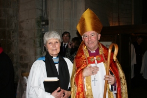Bishop John (Bishop of Lincoln) and Revd Lilian Hall